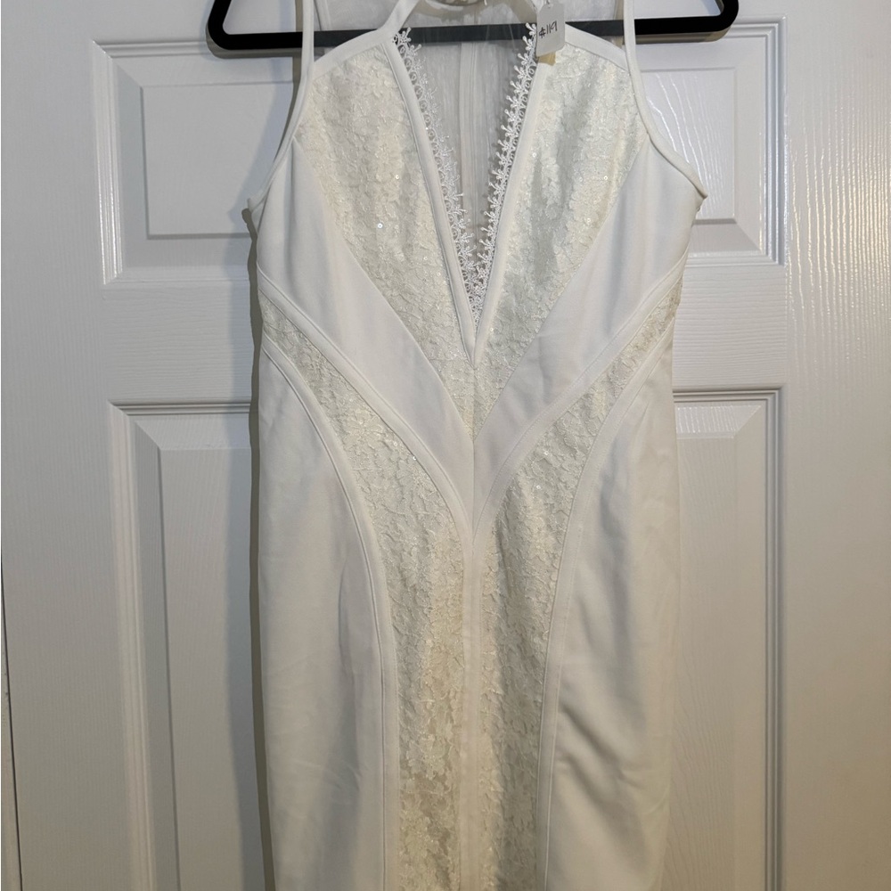 Nikibiki White Lace Dress